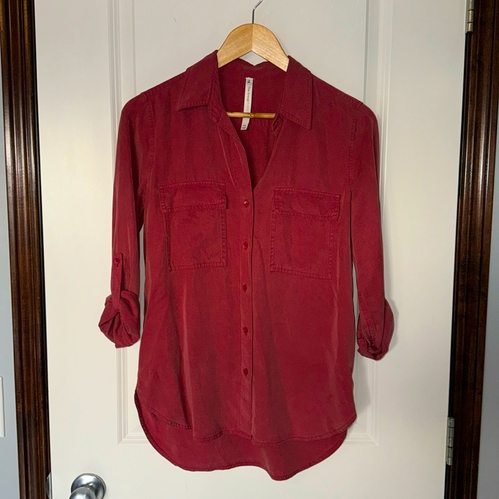 Babaton Utility Linen Shirt